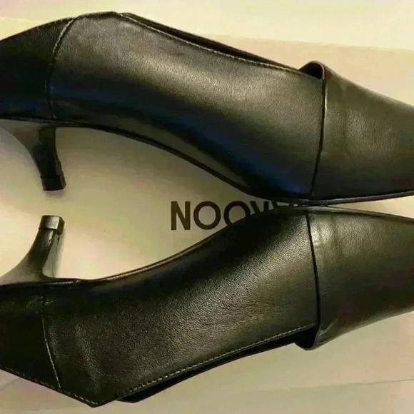 Thakoon Black Leather Kitten Heel Mules Various Sizes NIB - Picture 7 of 11